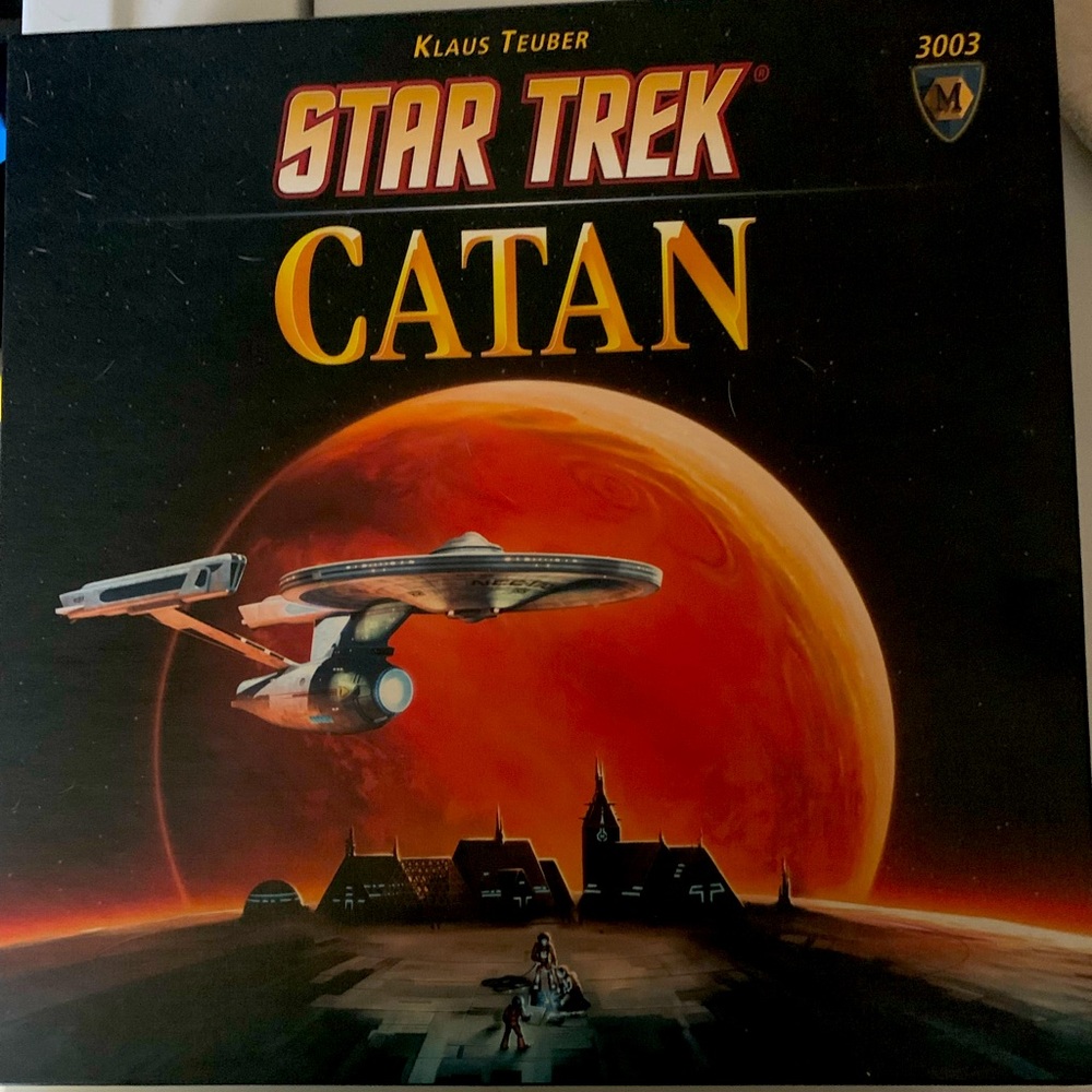 Star Trek Catan Board game 3003